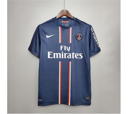 Paris St Germain 12/13 Home Dark Blue Soccer Jersey